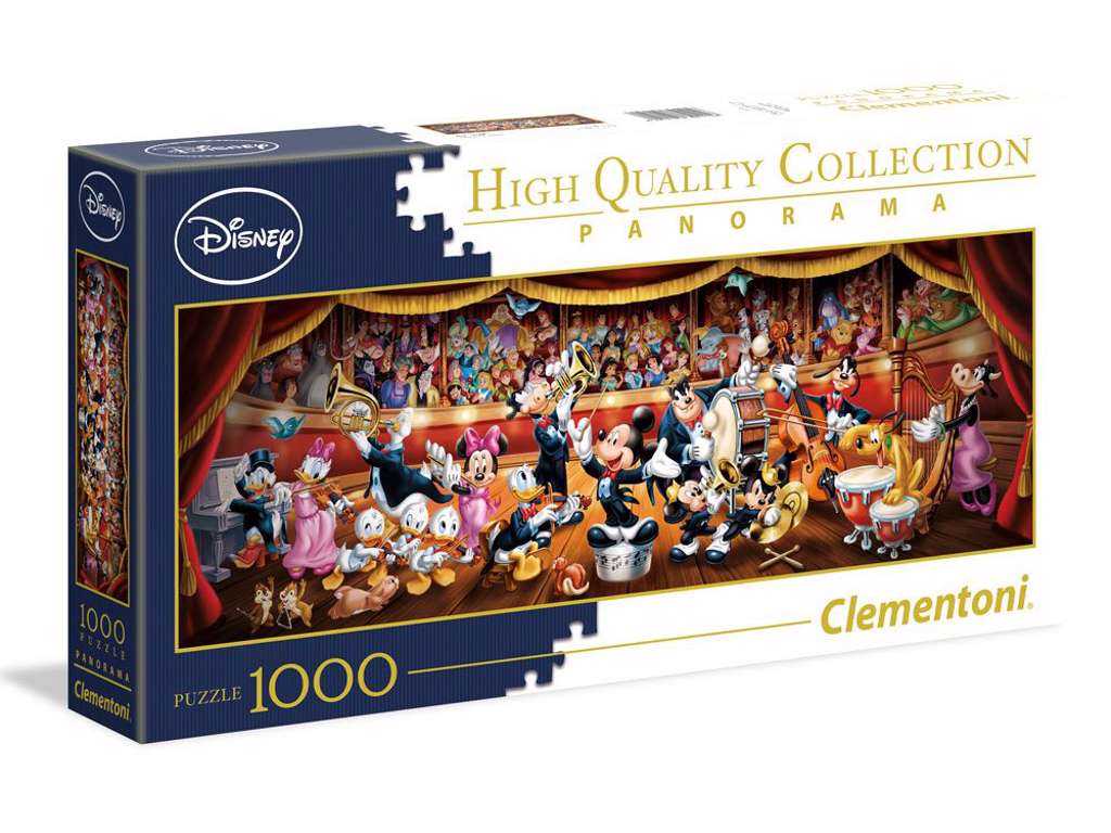 Disney Panorama Jigsaw Puzzle Orchestra (1000 pieces)