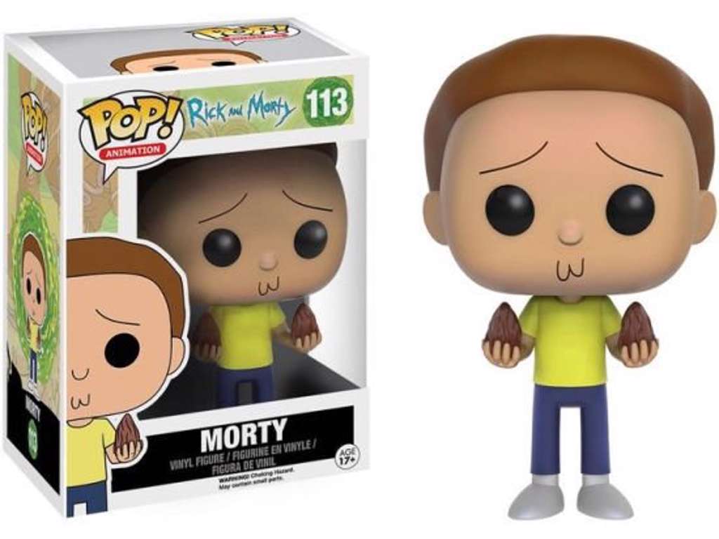 Rick and Morty POP! vinyl figur af Morty på 9 cm
