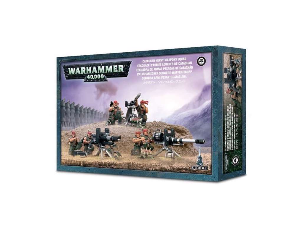 Warhammer 40,000: Astra Militarum: Catachan Heavy Weapons Squad
