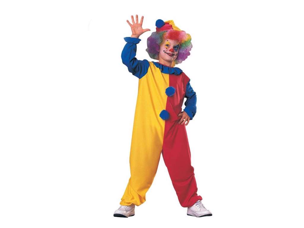 Klovne Kostume 3-4 år