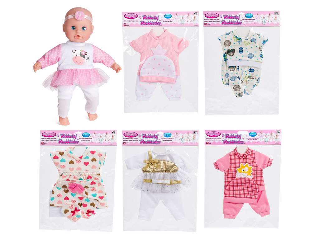 Dukketøj til 30-33 cm dukker fra My Baby