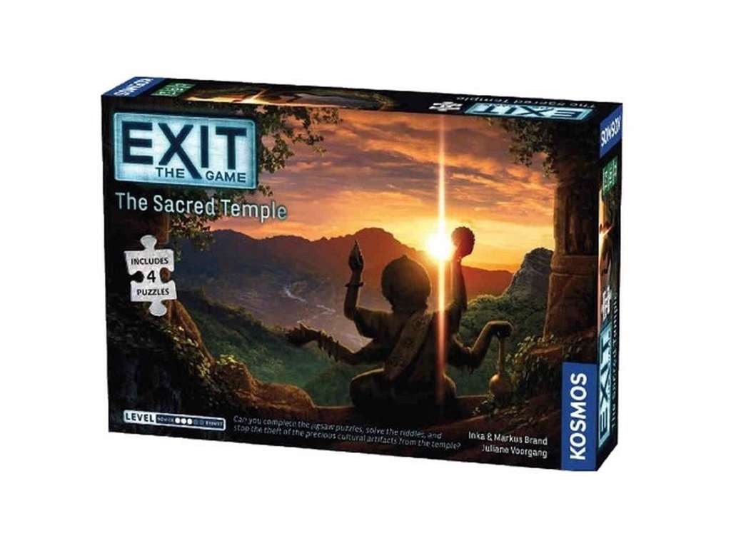 Exit: The Game - The Sacred Temple - brætspil - engelsk
