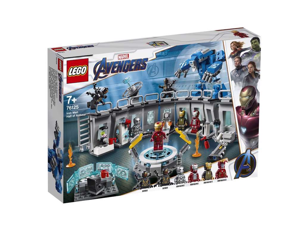 Lego Marvel Avengers Iron Mans dragtgalleri – 76125