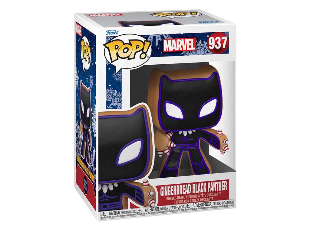 Marvel POP! Vinyl Figure Holiday Black Panther 9 cm