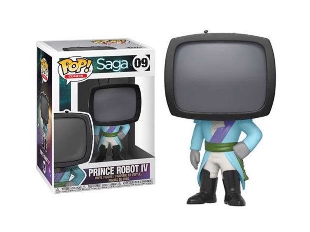 Saga POP! vinyl figur af Prince Robot IV på 9 cm