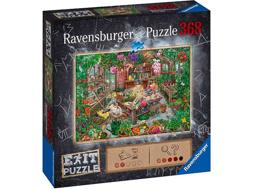 EXIT 9: In The Greenhouse - puslespil fra Ravensburger