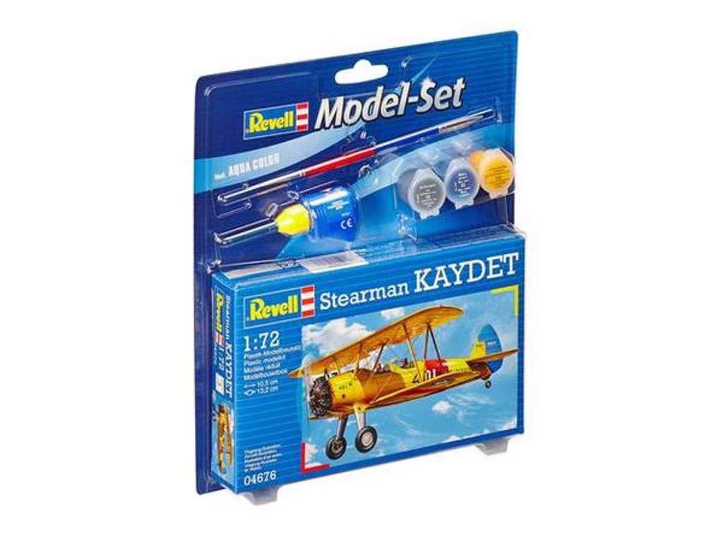Stearman Kaydet modelsæt 1:72 fra Revell