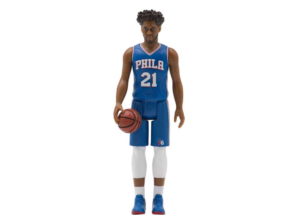 NBA ReAction Wave 1 Joel Embiid (76ers) actionfigur på 10 cm
