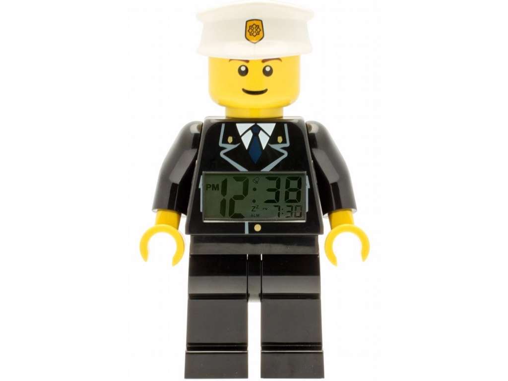 LEGO City politimand vækkeur