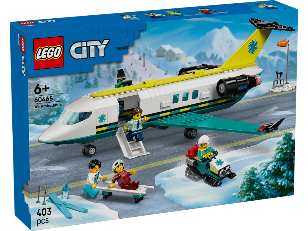 Ambulancefly - 60465 - LEGO City Big Vehicles
