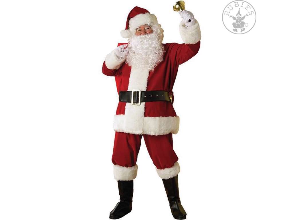 Deluxe Julemandskostume - XL