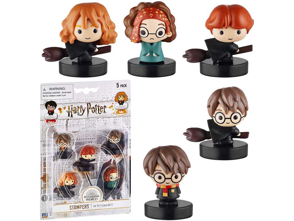 Harry Potter: Stempler 5-pak fra Wizarding World (Sæt D)