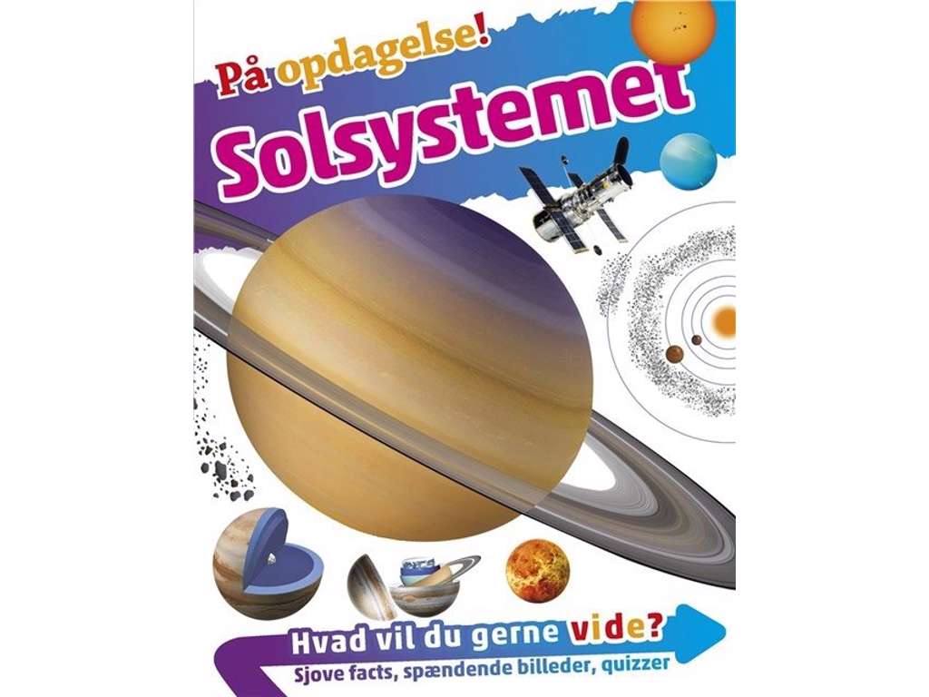 På opdagelse! Solsystemet - børnebog