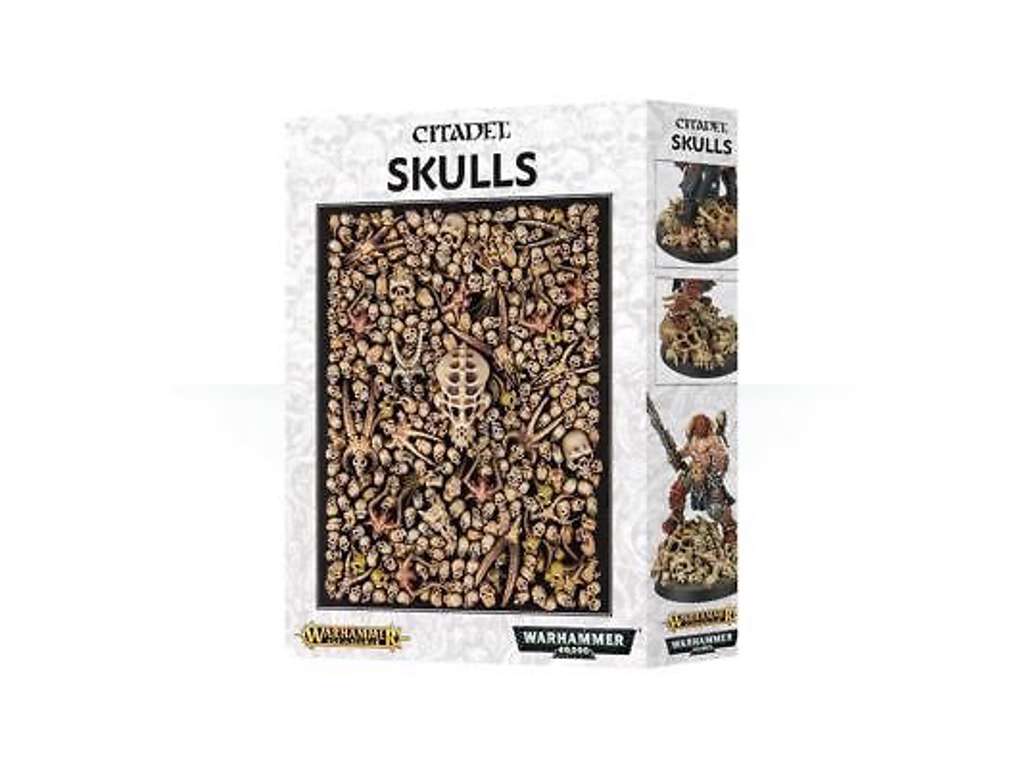 Warhammer Basing Materials - Citadel Skulls