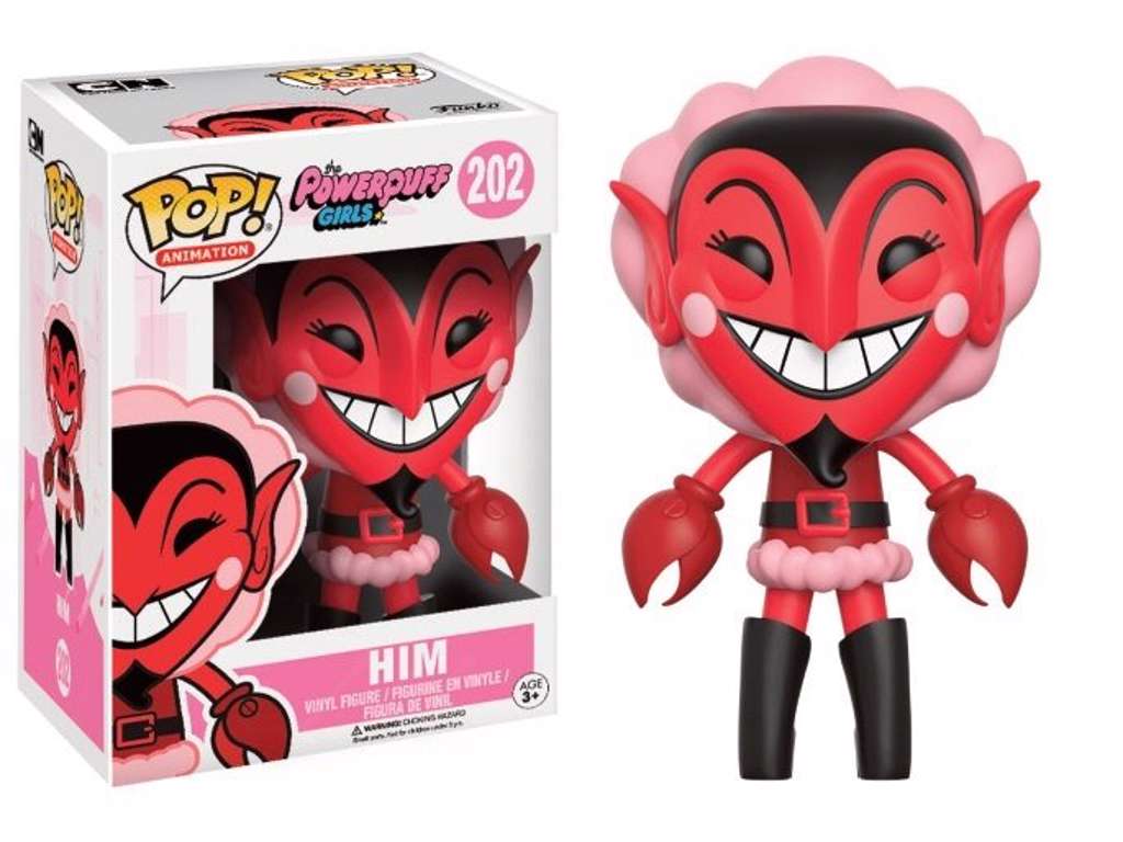 Powerpuff Girls POP! vinyl figur af Him på 9 cm