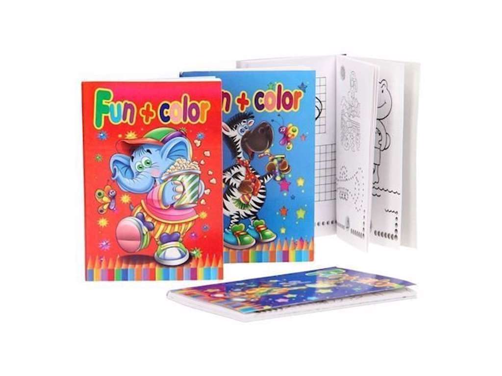 Mini malebog med 64 sider fra Artkids