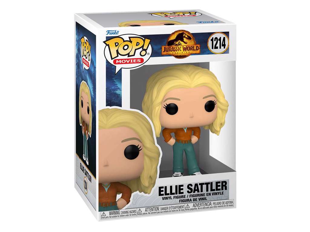 Jurassic World 3 POP! Movies Vinyl Figure Ellie Sattler 9 cm