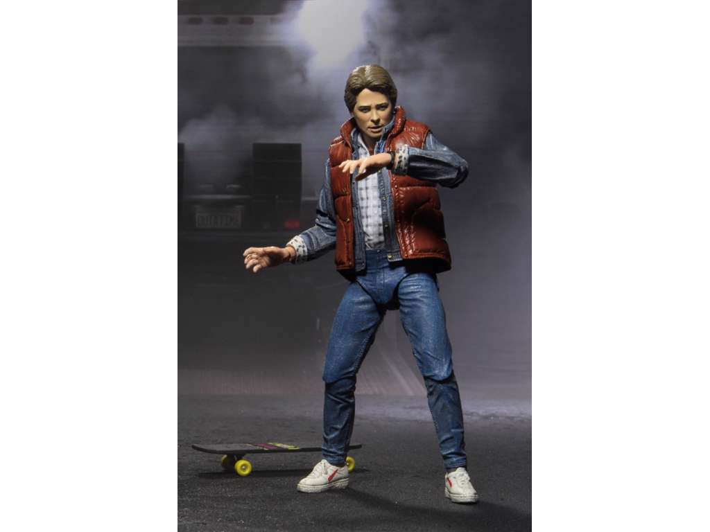 Back to the Future action figur af Ultimate Marty McFly på 18 cm