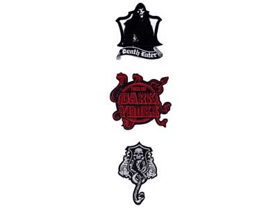 Dark Arts 3-pak patches fra Harry Potter