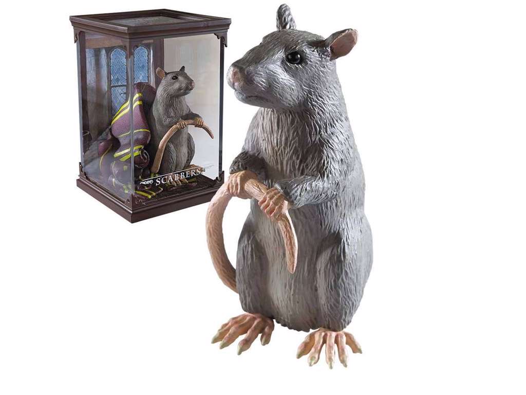 Scabbers Magical Creatures statue på 13 cm fra Harry Potter