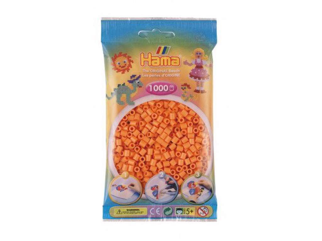 1000stk. Hama Midi abrikos 207-79