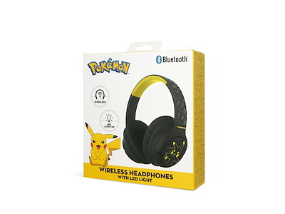Pokémon Høretelefoner Pikachu Over-Ear Trådløs LED Lys Lyddeling