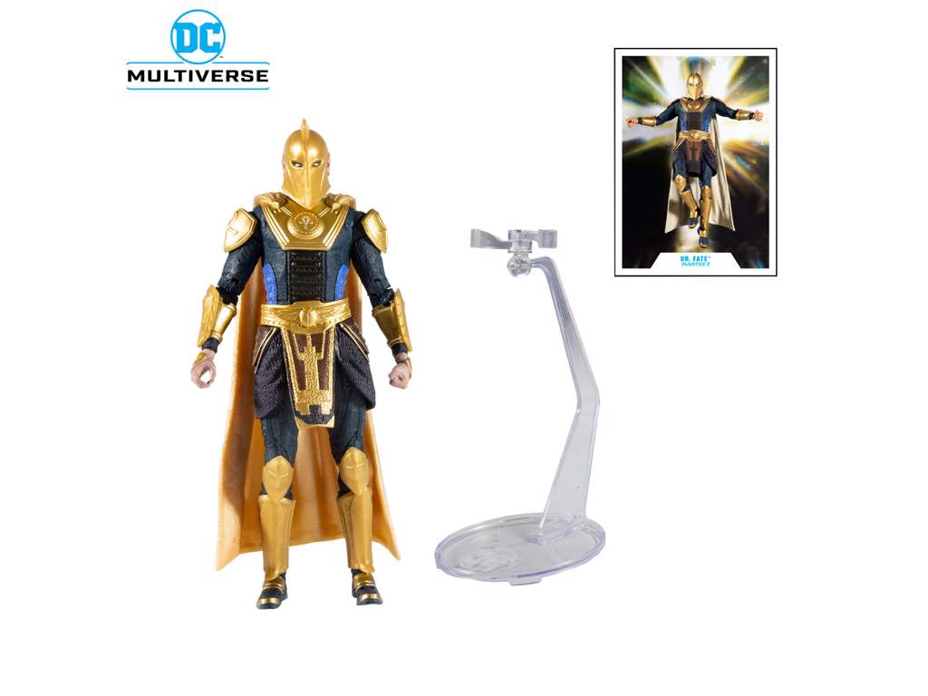 DC Multiverse Gaming action figur af Dr. Fate på 18 cm