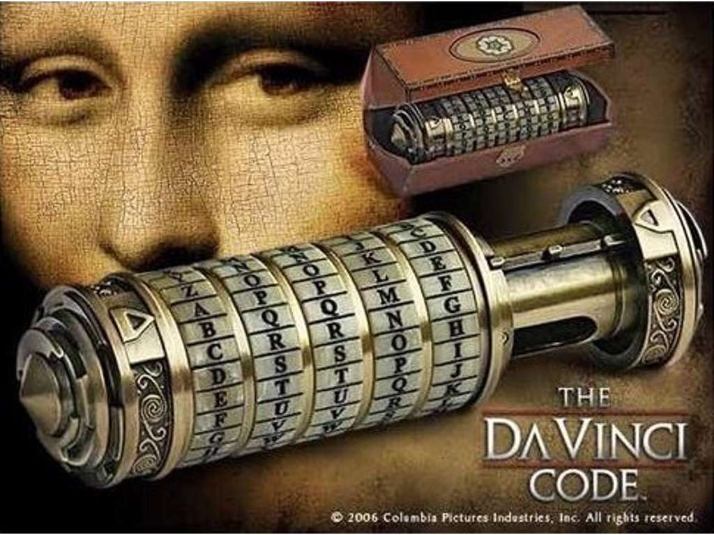 Da Vinci Code replica af Cryptex