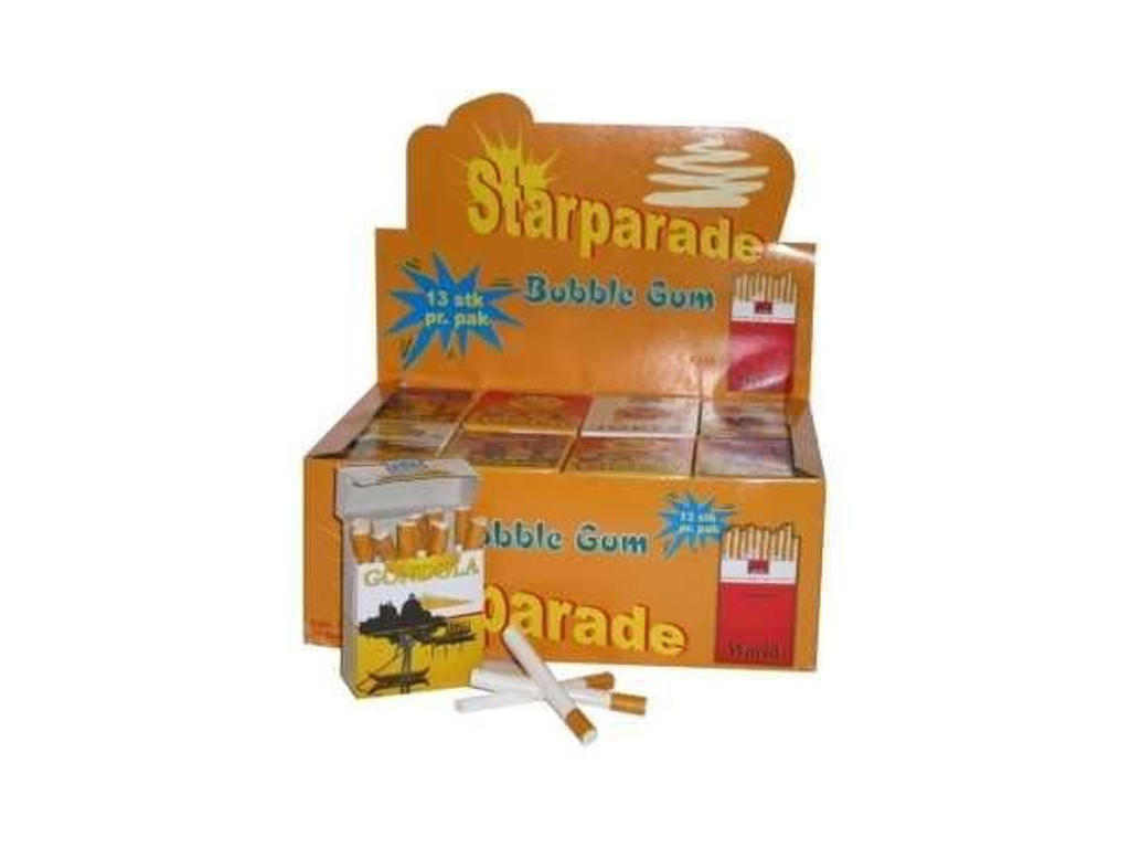 1 pakke tyggegummi cigaretter