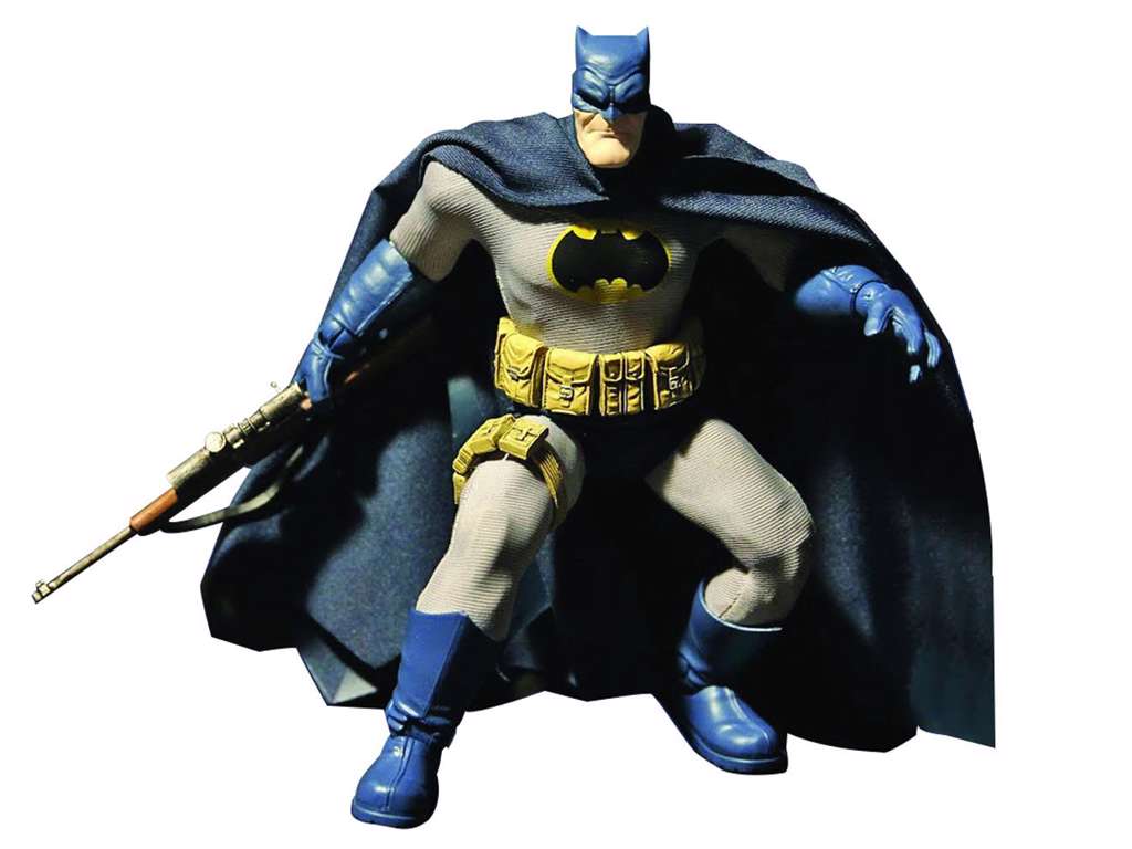 The Dark Knight Returns action figur af 1/12 Batman Previews Exclusive på 15 cm