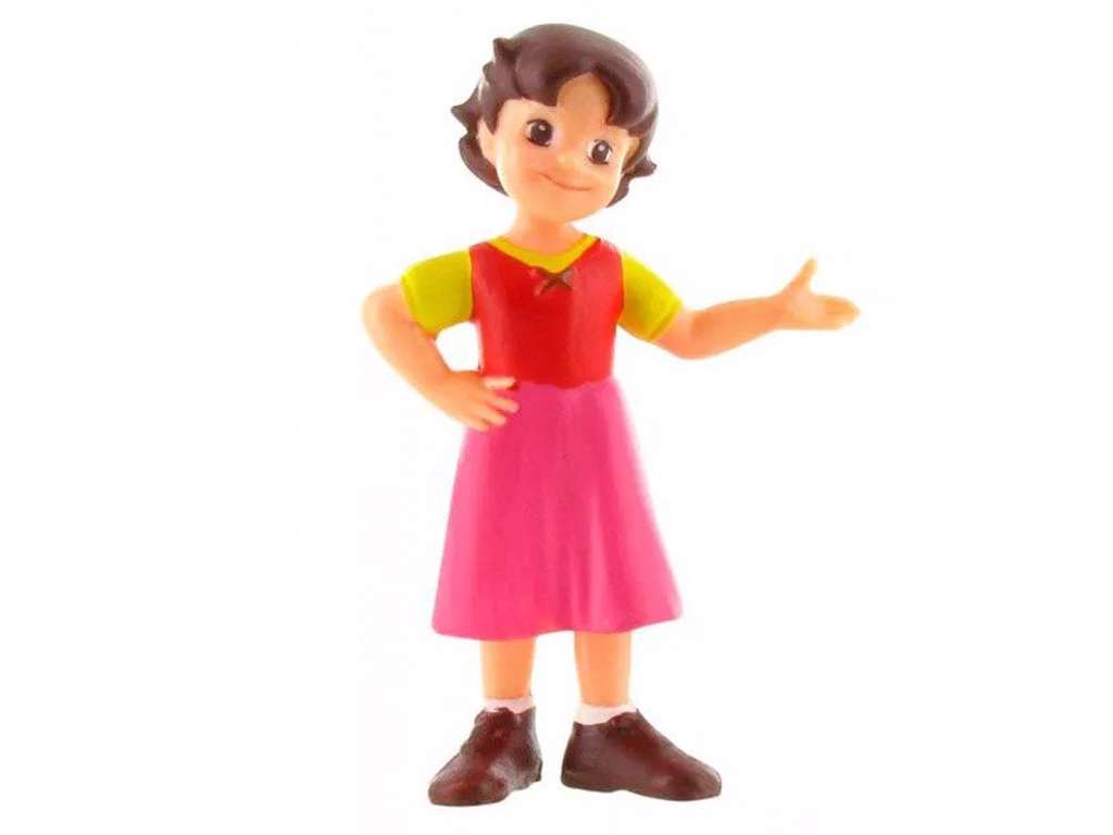 Heidi minifigur fra tegnefilmen Heidi på 6.5 cm
