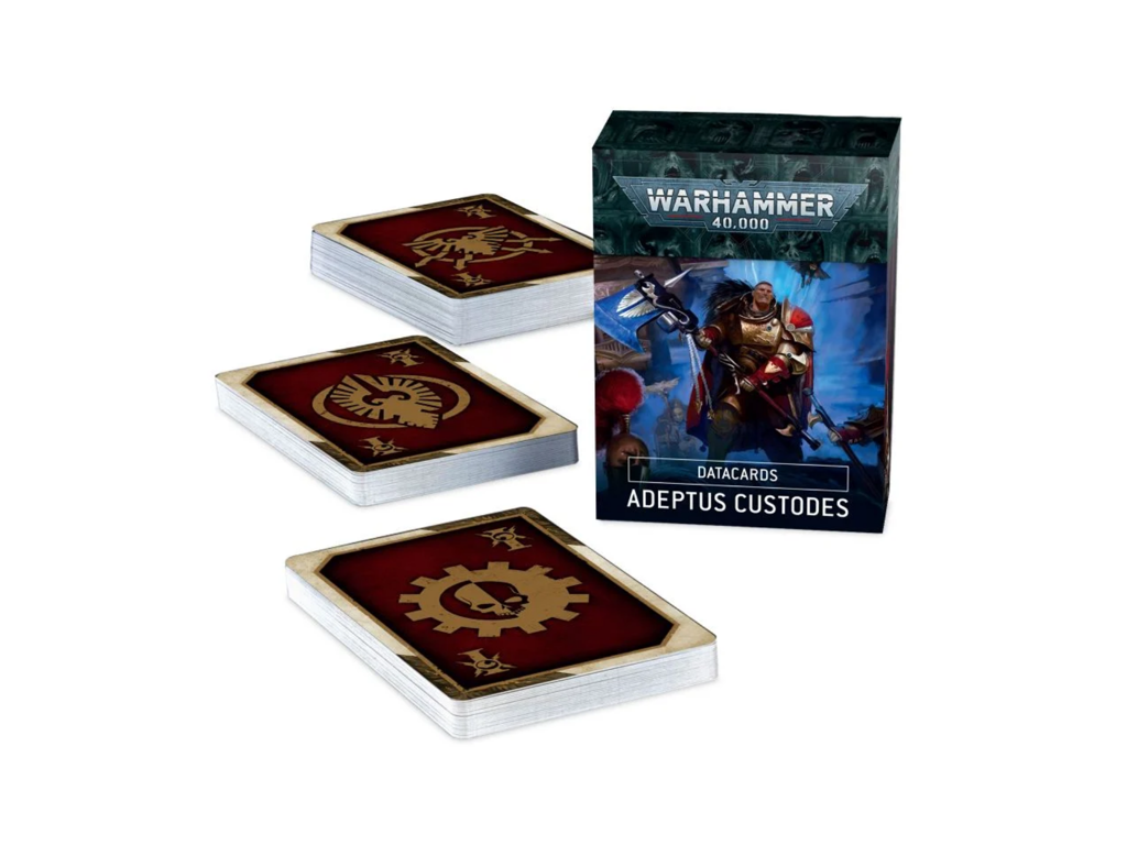 Datacards Adeptus Custodes Warhammer 40.000