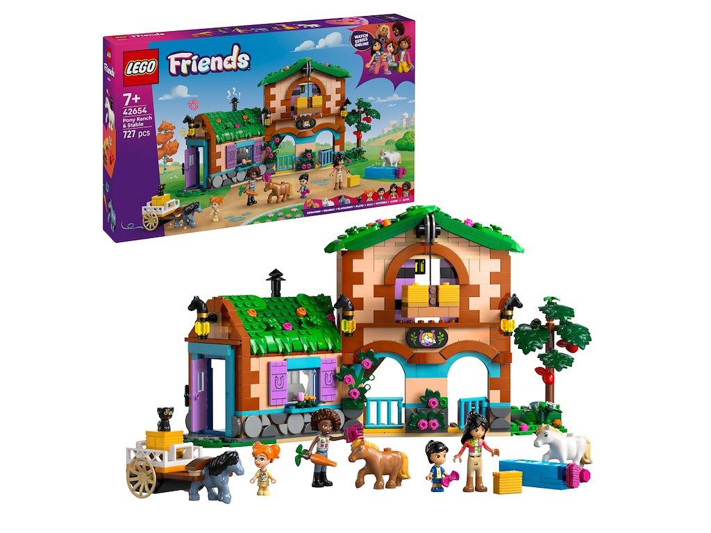 Ponyfarm og stald - 42654 - LEGO Friends