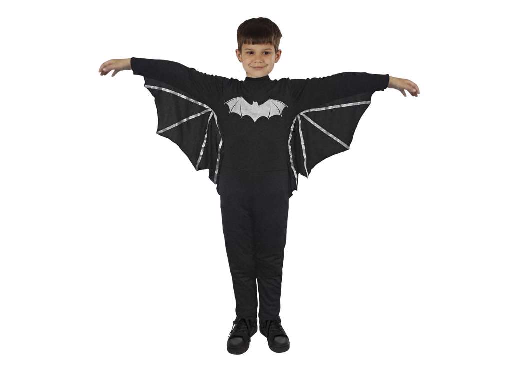 Flagermus kostume 140cm 7-9år