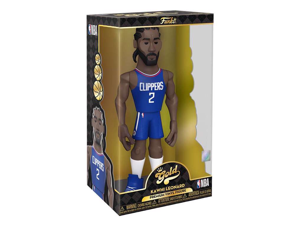 NBA: Clippers Vinyl Gold Figures 30 cm Kawhi Leonard 2 Pak