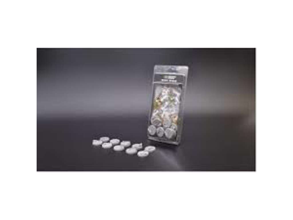 Resin Bases Round 22mm 10 stk.