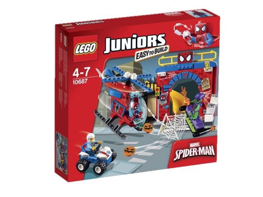 LEGO Juniors - Spider-Man™ skjulested - 10687