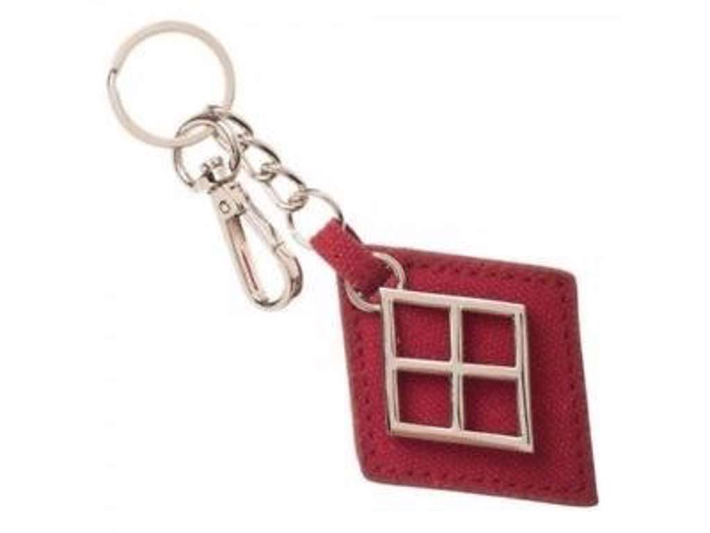 Harley Quinn nøglering med logo