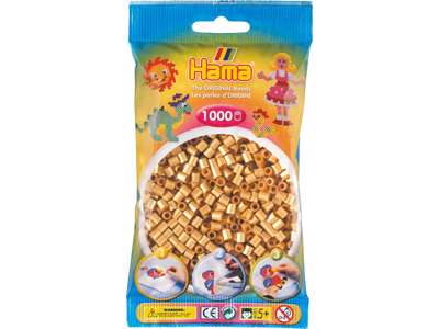 1000stk. Hama Midi guld 207-61