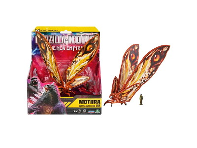 Godzilla x Kong: The New Empire Action Figure Mothra with Jiva 15 cm