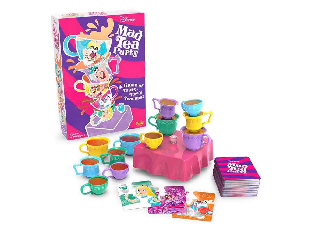 Alice In Wonderland Mad Tea Party Signature Games Card Game *Engelsk Udgave*