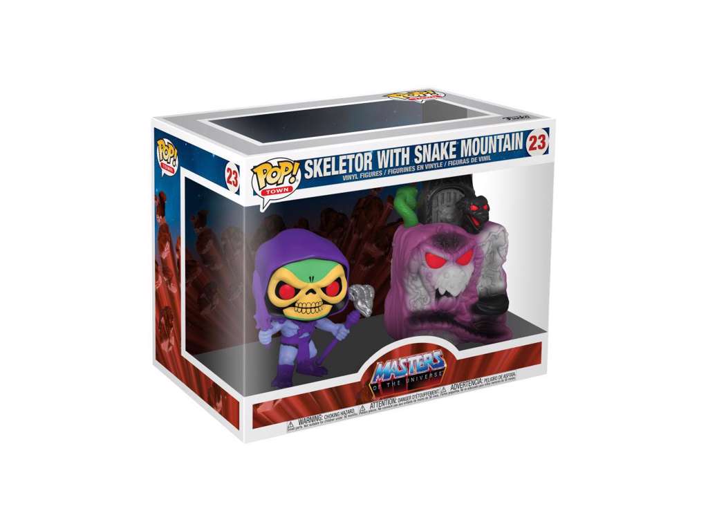 Masters of the Universe POP! Town Vinyl Figure Snake Mountain w/Skeletor 9 cm