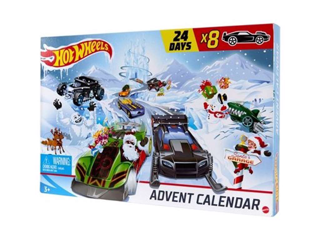  Hot Wheels julekalendar 2020