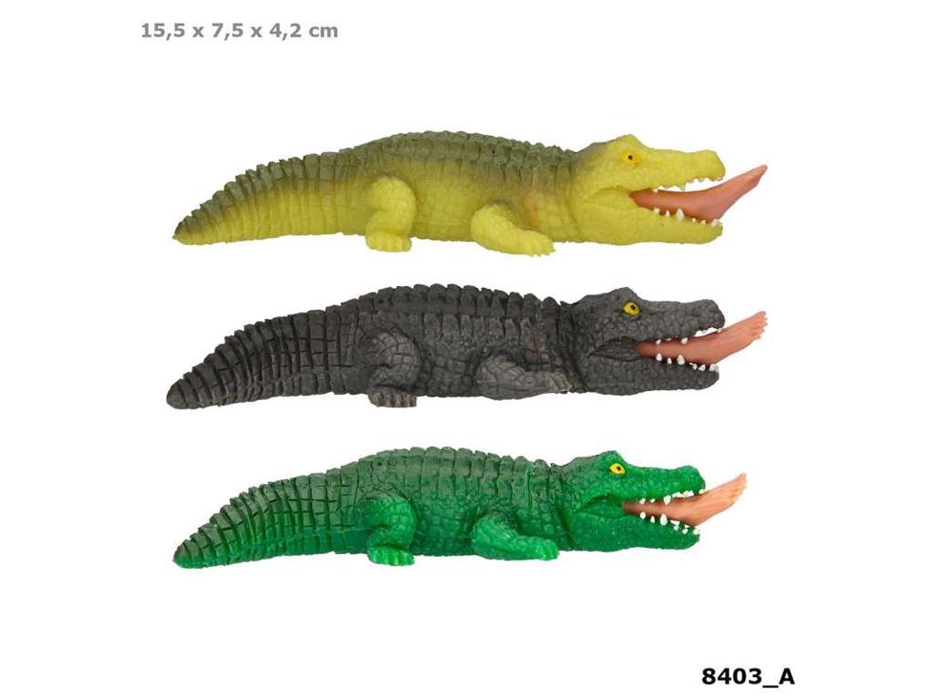 Dino World klemme krokodille