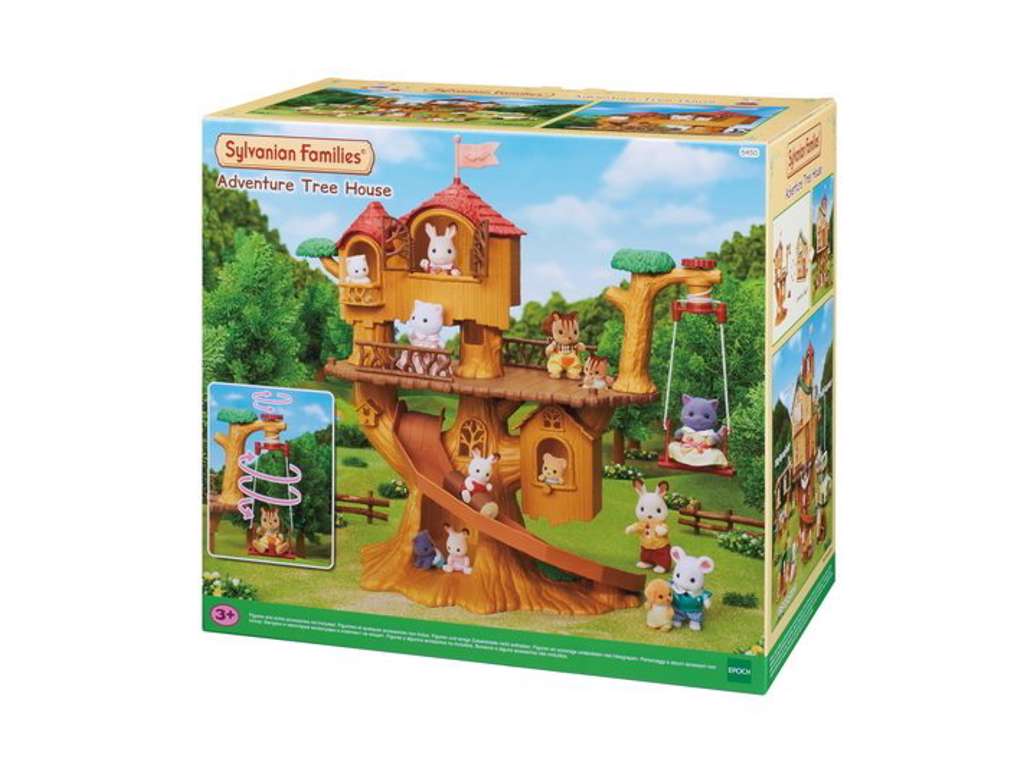 Eventyrligt træhus fra Sylvanian Families - 5450