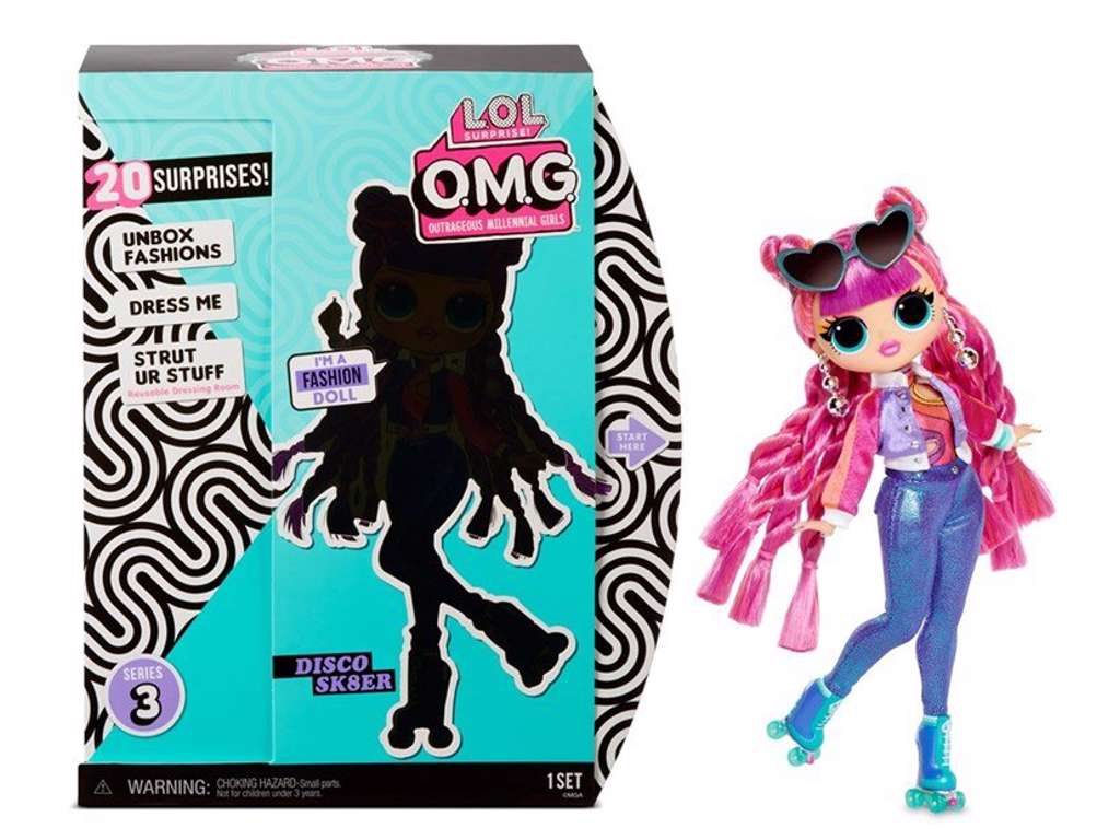  L.O.L. Surprise! OMG Dukke Serie 3 - Roller Chick