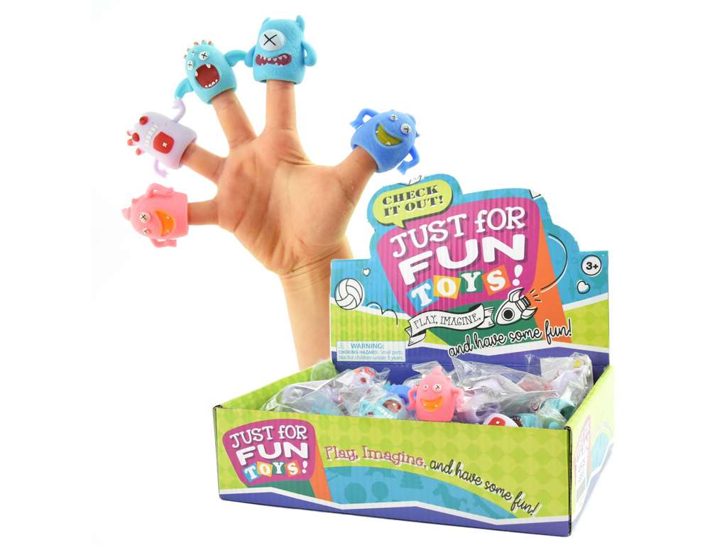 Finger monster på 4 cm