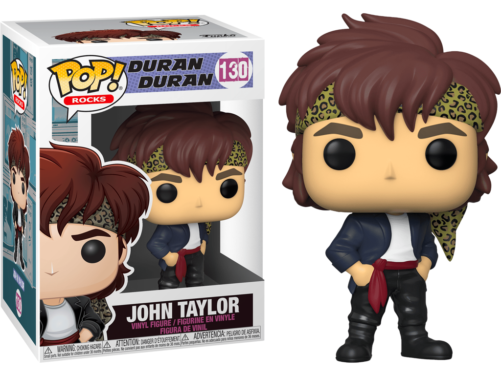 Duran Duran POP! vinyl figur af John Taylor på 9 cm