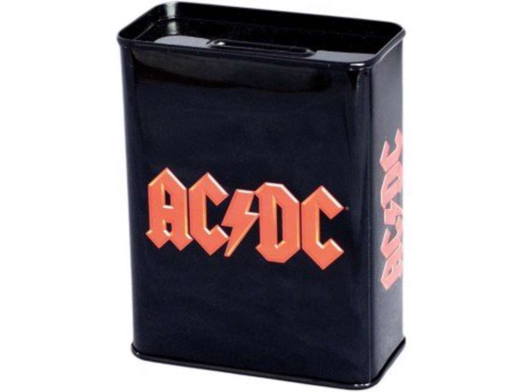 AC/DC sparebøsse med logo