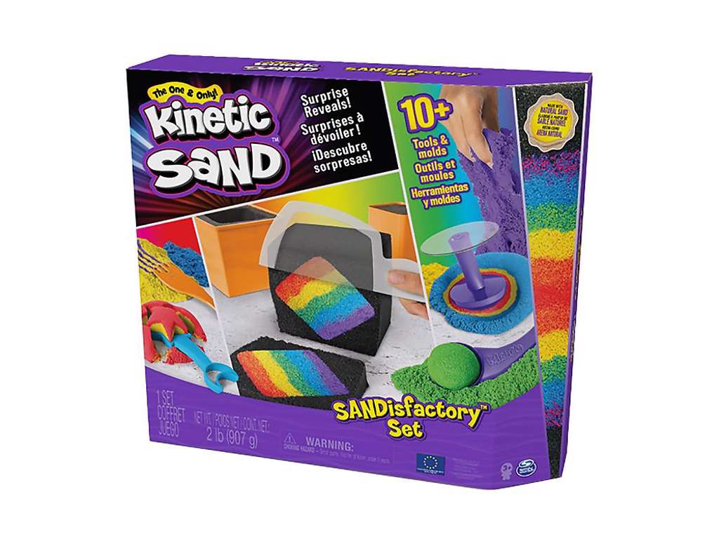 Kinetic Sand SANDisfactory Set
